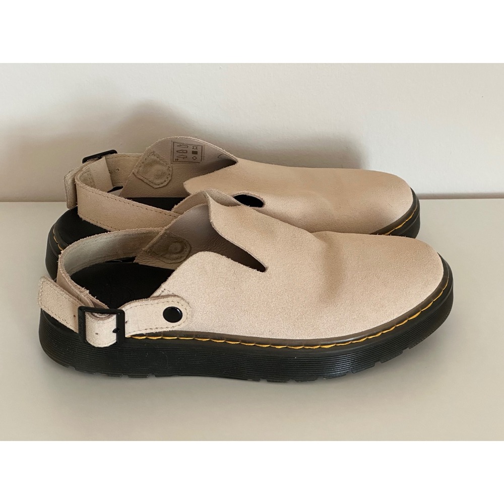 Dr. Martens Carlson Suede Mules Women's Size 9 Mens Size 8